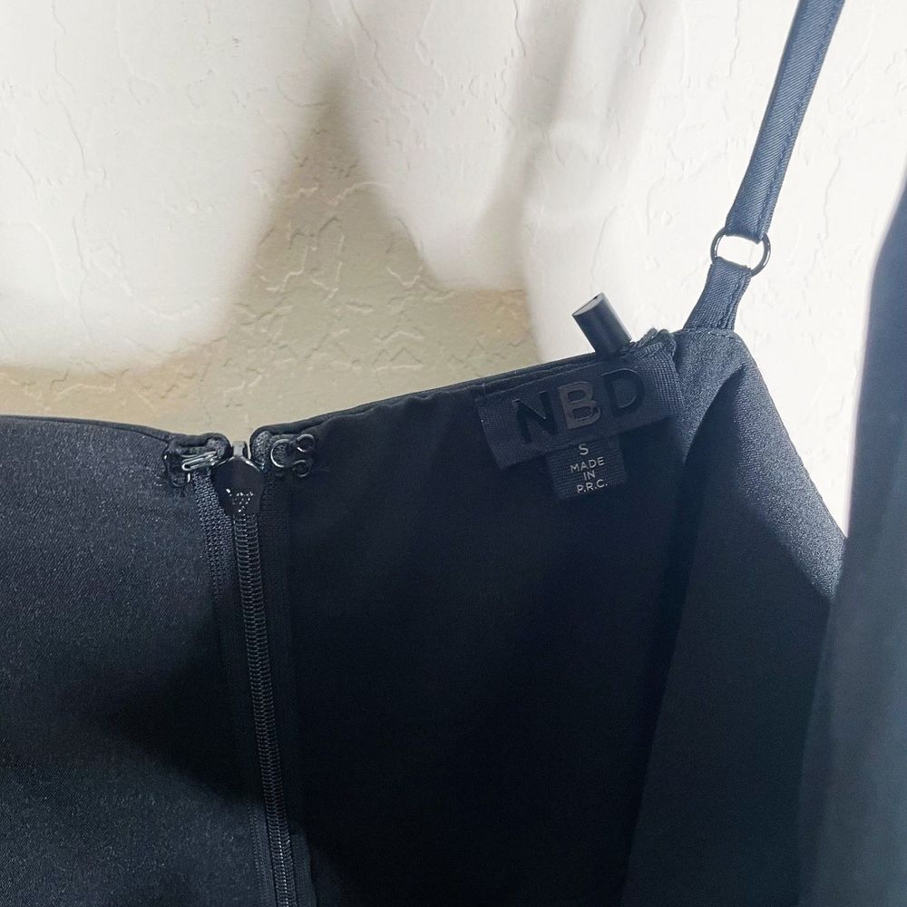 NEW NBD Black Cutout Underwire Midi Dress - Picture 3 of 9